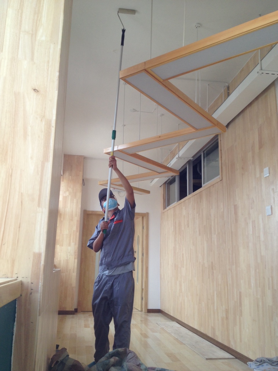 過道頂面滾筒施工 過道頂面滾筒施工