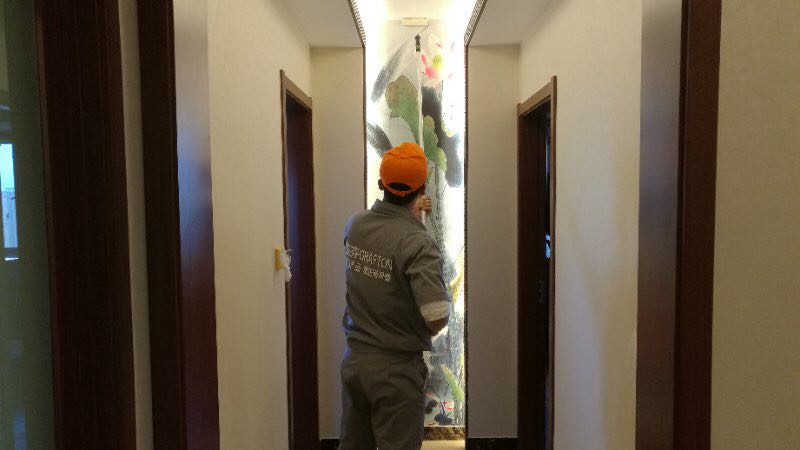 過道頂面滾筒施工 過道頂面滾筒施工