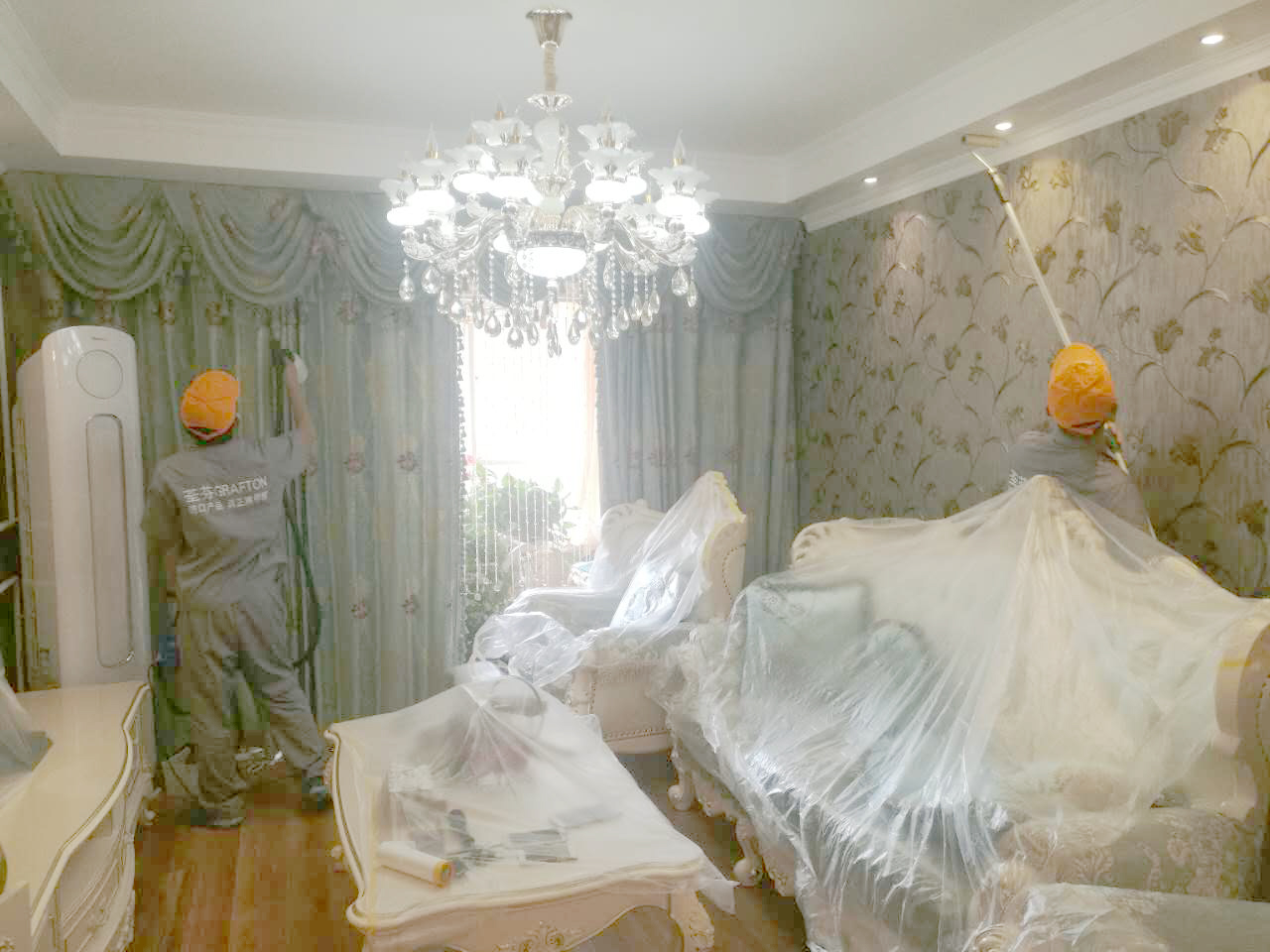 墻頂面及窗簾全方位施工 墻頂面及窗簾全方位施工