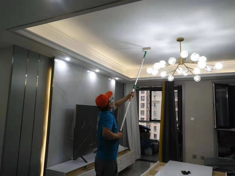 客餐廳頂面滾筒全方位施工治理 客餐廳頂面滾筒全方位施工治理