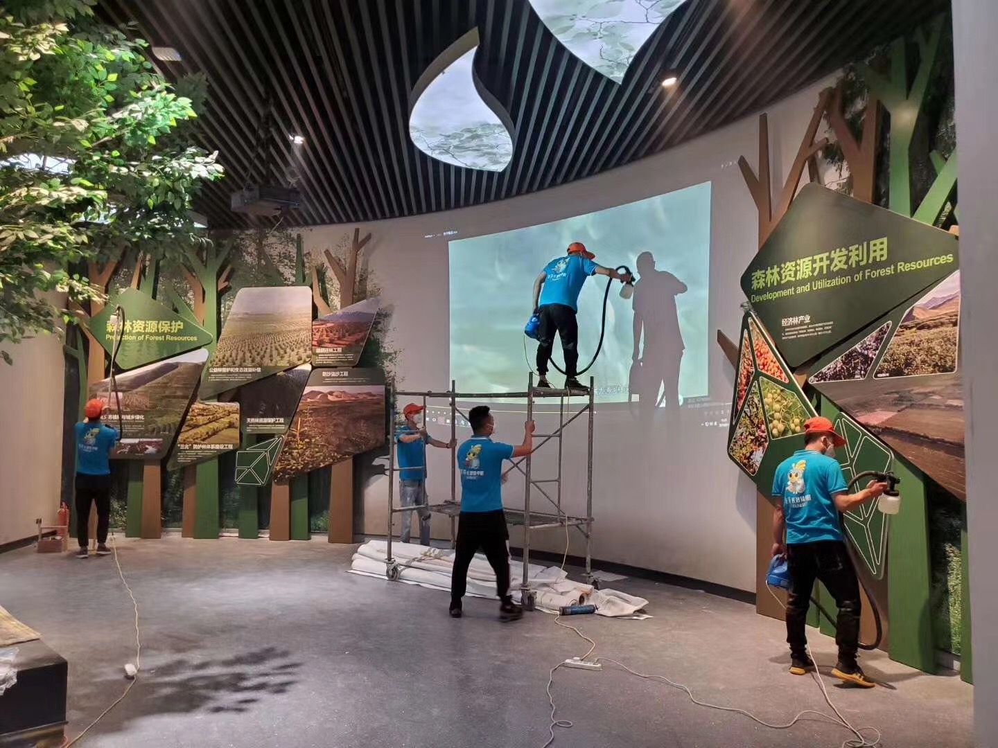 西寧博物館除甲醛墻壁施工 西寧博物館除甲醛墻壁施工